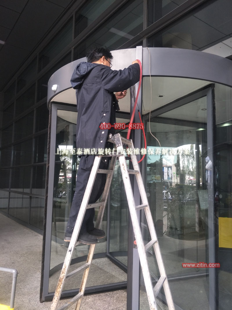 松下自动旋转门设计安装维修