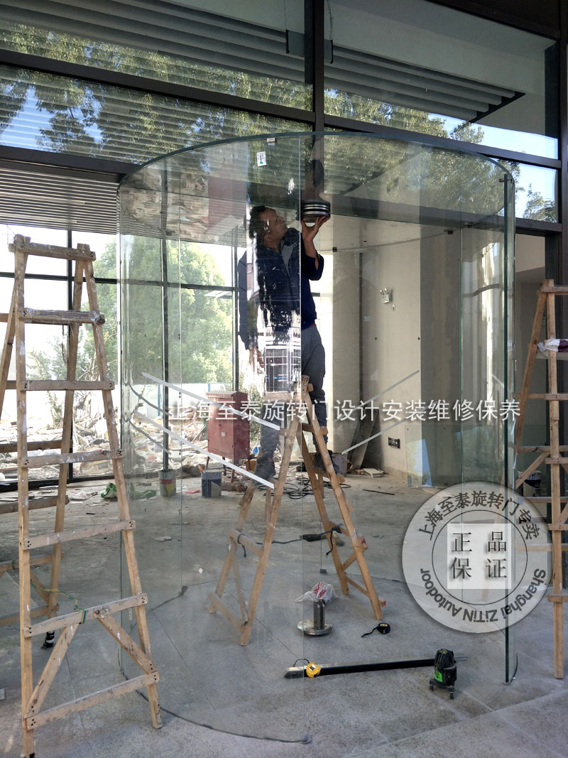 松下自动旋转门设计安装维修