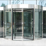 綠地科技島大廈旋轉門